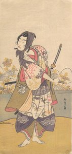 El Tercer Segawa Kikunojo en el Papel de Soga no Goro Tokimune, 2º mes, 1785