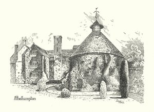 Dorset: Athelhampton Hall (litografía)