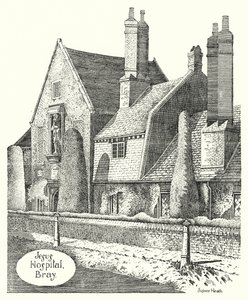 Hospital de Jesús, Bray (grabado) de Sidney Heath