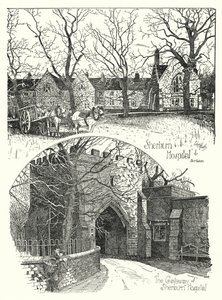 Hospital de Sherburn, Durham de Sidney Heath