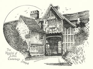 El hospital de San Juan, Canterbury