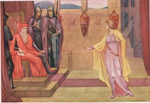 Irmingard y su padre. Mi padre dijo: "esto, o el claustro y el velo". de Sidney Meteyard