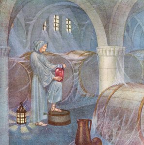 La Leyenda Dorada: Fray Claus (litografía en color) de Sidney Meteyard