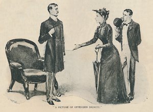 Una imagen de dignidad ofendida, 1892