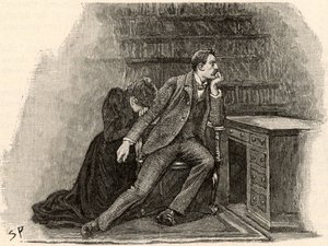 Aventura de Cara Amarilla de Sidney Paget