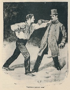 Arturo lo atrapó, 1892 de Sidney Paget
