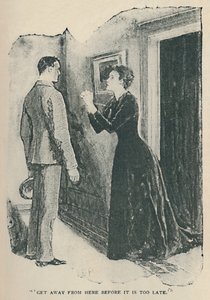 Aléjate de aquí antes de que sea demasiado tarde, 1892 de Sidney Paget