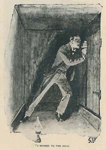 Corrí hacia la puerta, 1892 de Sidney Paget