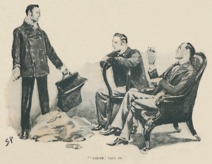 Ahí, dijo él, 1892 de Sidney Paget