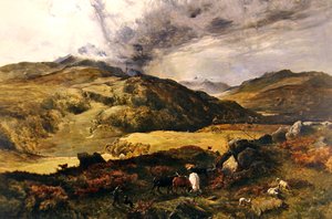 Paisaje galés de Sidney Richard Percy