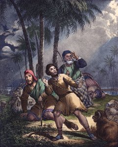 Cristo anunciado a los pastores judíos de Siegfried Detler Bendixen