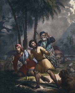 Cristo anunciado a los pastores judíos de Siegfried Detler Bendixen
