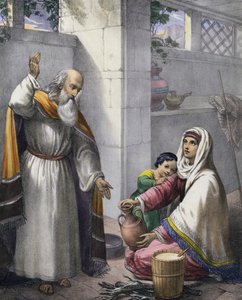 Elías y la viuda de Sarepta de Siegfried Detler Bendixen