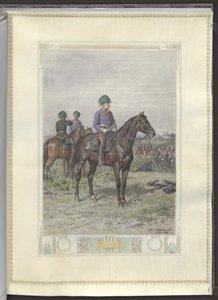 Homenaje con motivo del 50 aniversario del gobierno del emperador Francisco José I 1898 (impresión) de Siegmund L