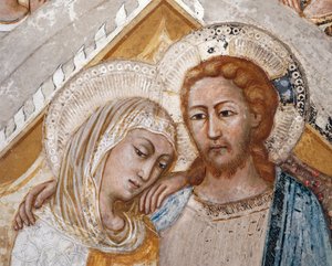 La Asunción de la Virgen (detalle) de Sienese School