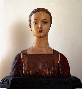 Joven dama de Sienese School