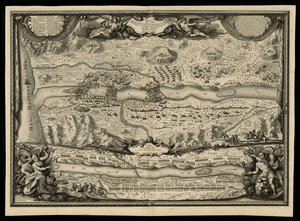 Batalla de Ter ganada por el ejército del rey comandado por el Mar. duque de Noailles el 27 de mayo de 1694
