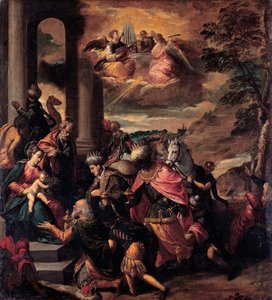 La adoración de los magos, 1580
