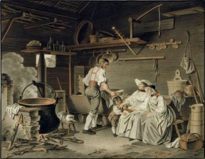 La visita a la Sennhütte