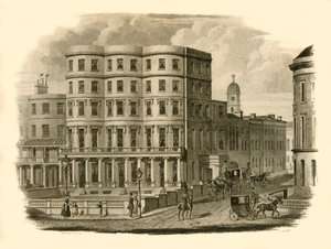 Hotel Bristol, Marine Parade, Brighton, 1835 de Silvester and Co