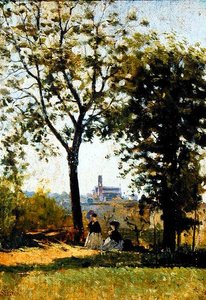 Monte de las Cruces de Silvestro Lega