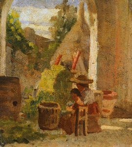 Logia rústica, tríptico de estudio campestre