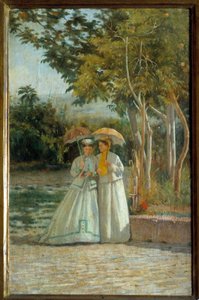 Paseo en el jardín