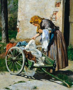 Lavanderas cerca de Florencia