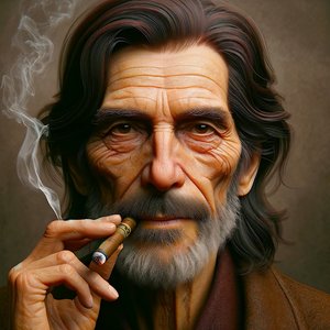 Albert-"Años de vida moldeados por la IA: retratos de la intemporalidad"