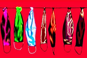 Rostros de la pandemia: la paleta de colores del silencio