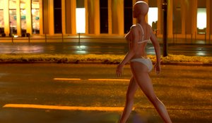Esquema urbano: Reflexión nocturna de Silvia Martini