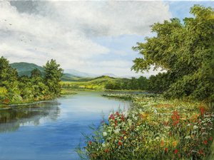 Paisaje tranquilo de Silvian Sternhagel