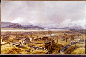 Pasando por la posada el 9 de diciembre de Simeon Fort