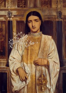 Un Santo de la Iglesia Oriental de Simeon Solomon