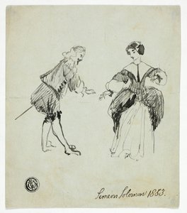 Caballero y dama