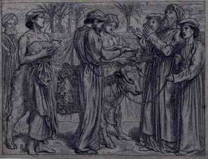 La primera ofrenda de Aarón de Simeon Solomon
