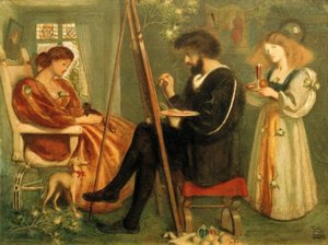 El placer del pintor de Simeon Solomon