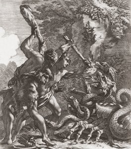 Hércules y la Hidra (imprimir)