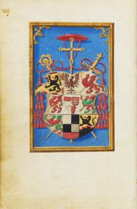 Blasón del Cardenal Albrecht von Brandenburg