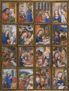 Tafel aus dem Stein-Quadriptychon de Simon Bening