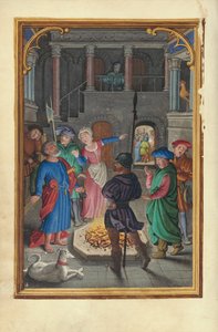 La Negación de San Pedro de Simon Bening