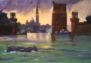 Arsenale, 2005 (acuarela sobre papel)