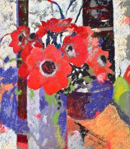 Candlemass, 2010 (pastel sobre papel) de Simon Fletcher