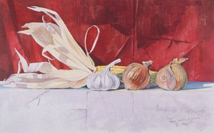 Maíz, cebolla y ajo de Simon Fletcher