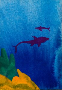 El arrecife II, 2017 (técnica mixta) de Simon Fletcher