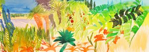 Tropical, 2016 (medios a base de agua) de Simon Fletcher
