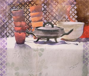 Xema Espagne, 2000 (acuarela) de Simon Fletcher