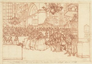 Bautizo del Príncipe Guillermo V, 1748
Bautizo del Príncipe Guillermo V el 11 de abril de 1748 (título en el objeto) de Simon Fokke