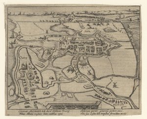 Asedio de Alkmaar, 1573 de Simon Frisius