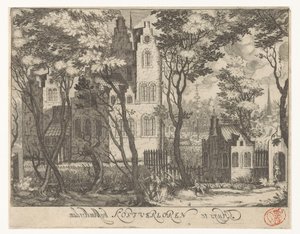 Vista de la casa Kostverloren, cerca de Ámsterdam